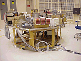 Side view of IMAGE instrument deck