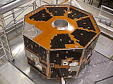 IMAGE spacecraft in the clean room