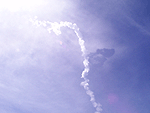 The remains of IMAGE's contrail